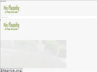 mein-pflanzenblog.de