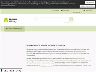 meiner-elibrary.de