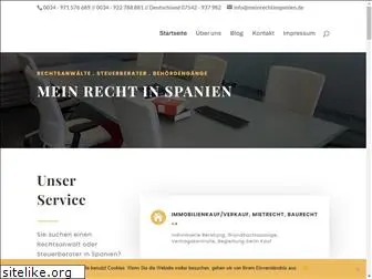 meinrechtinspanien.de