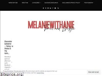 melaniewithanie.com