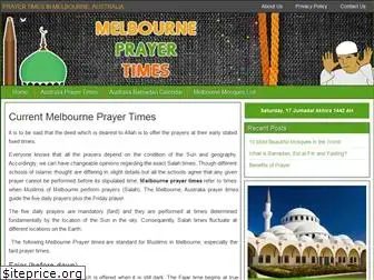 melbourneprayertimes.com