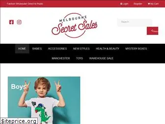 melbournesecretsales.com.au