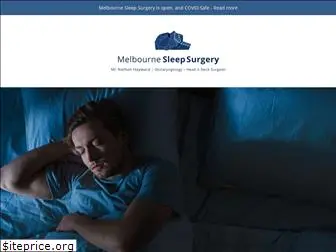 melbournesleepsurgery.com.au