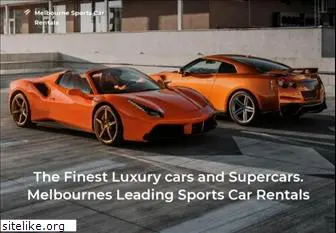 melbournesportscarrentals.com.au