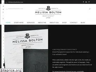 melissabolton.com