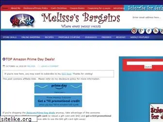 melissasbargains.com