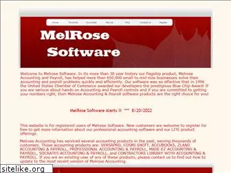 melrosesoftware.com