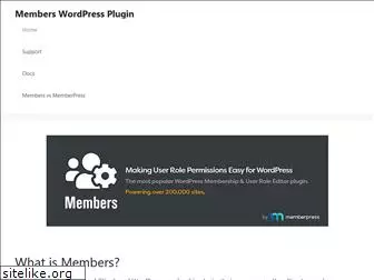 members-plugin.com