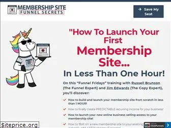membershipsitefunnelsecrets.com