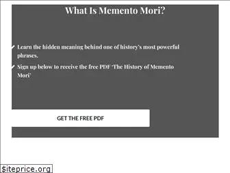 mementomori.com