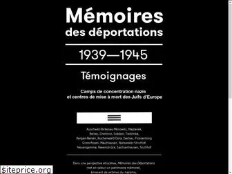 memoiresdesdeportations.fr