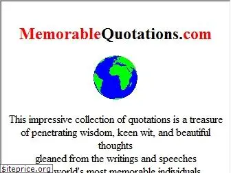 memorablequotations.com