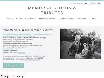 memorial-videos.com