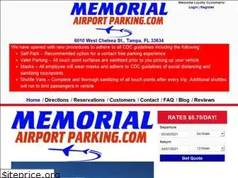 memorialairportparking.com