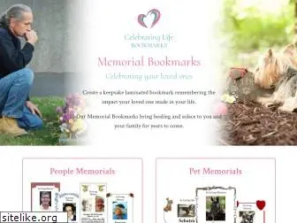 memorialbookmarks.com