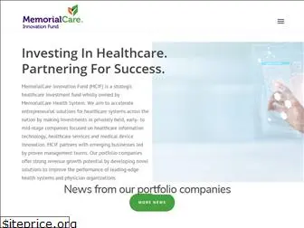 memorialcareinnovationfund.com