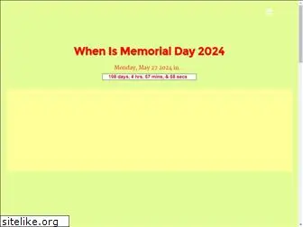 memorialday.info