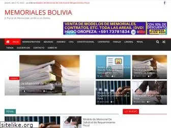 memorialesbolivia.com