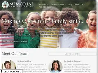 memorialfamilydental.com