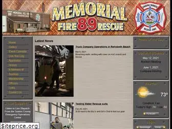 memorialfire89.com