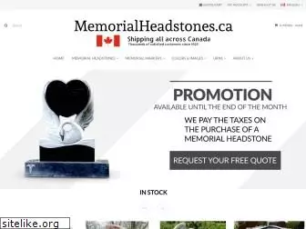 memorialheadstones.ca