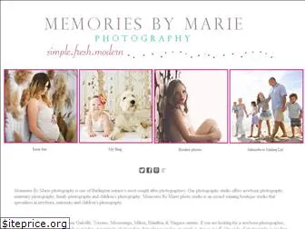 memoriesbymarie.ca