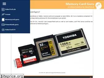 memorycard.guru