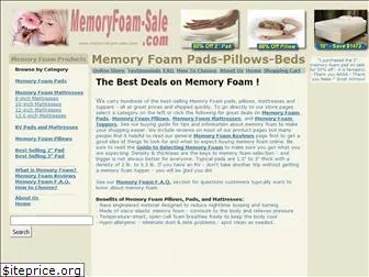 memoryfoam-sale.com