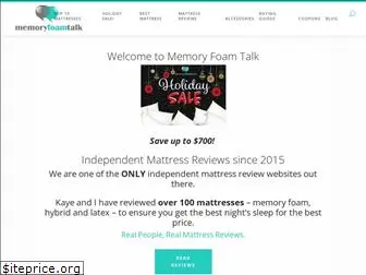 memoryfoamtalk.com