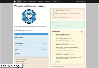 memoryleague.com