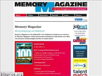 memorymagazine.nl