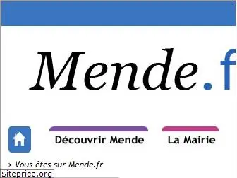 mende.fr