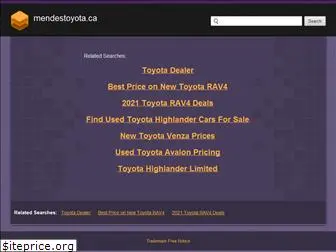 mendestoyota.ca