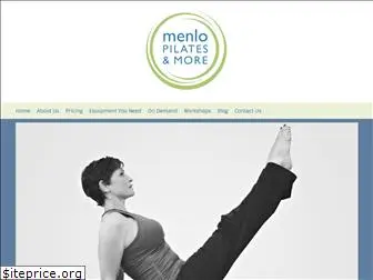 menlopilatesandyoga.com