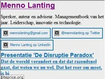 mennolanting.nl