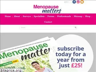 menopausematters.co.uk