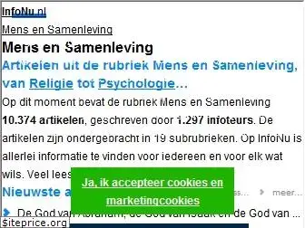 mens-en-samenleving.infonu.nl