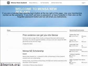 mensa.org.nz