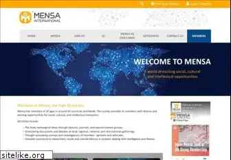 mensa.org