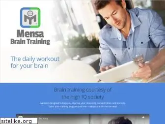 mensabraintraining.com