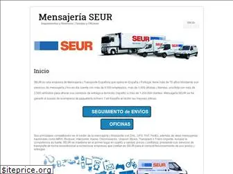 mensajeriaseur.com