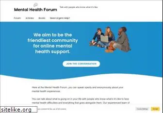 mentalhealthforum.net