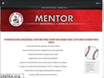 mentorbaseball.com