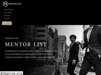 mentorlist.com.au