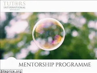 mentorship.tutors-international.com