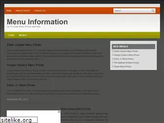 menu-information.com