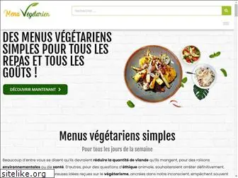 menu-vegetarien.com