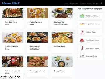 menu24x7.com