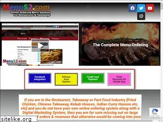 menu52.com