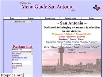 menuguidesanantonio.com